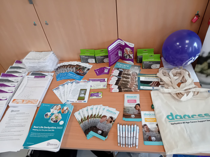 Information Point at Chesterfield Royal Hospital