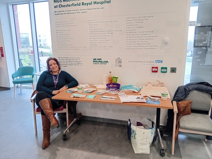 Information Point at Royal Derby Hospital