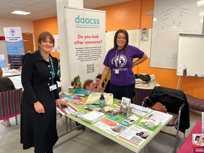 H-Connect attends the `Showcasing Community Services for Frail Patients` Event at Chesterfield Royal Hospital