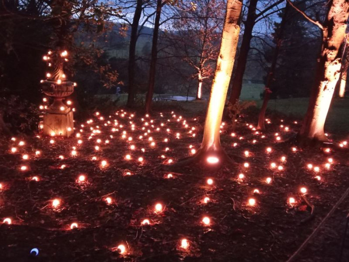 Chatsworth Gardens Christmas Light Trail